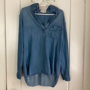 Cloth & Stone Blue Shirt